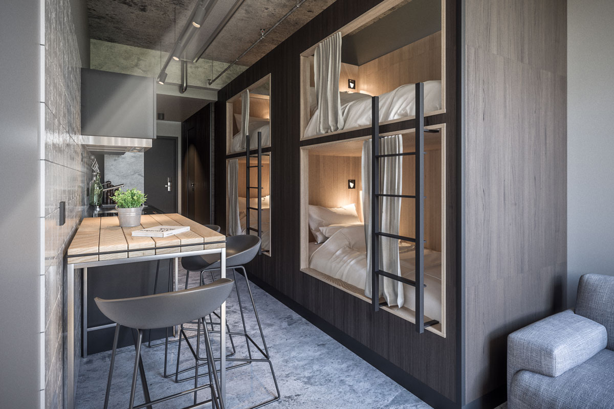 STUDIO APARTMENT LARGE